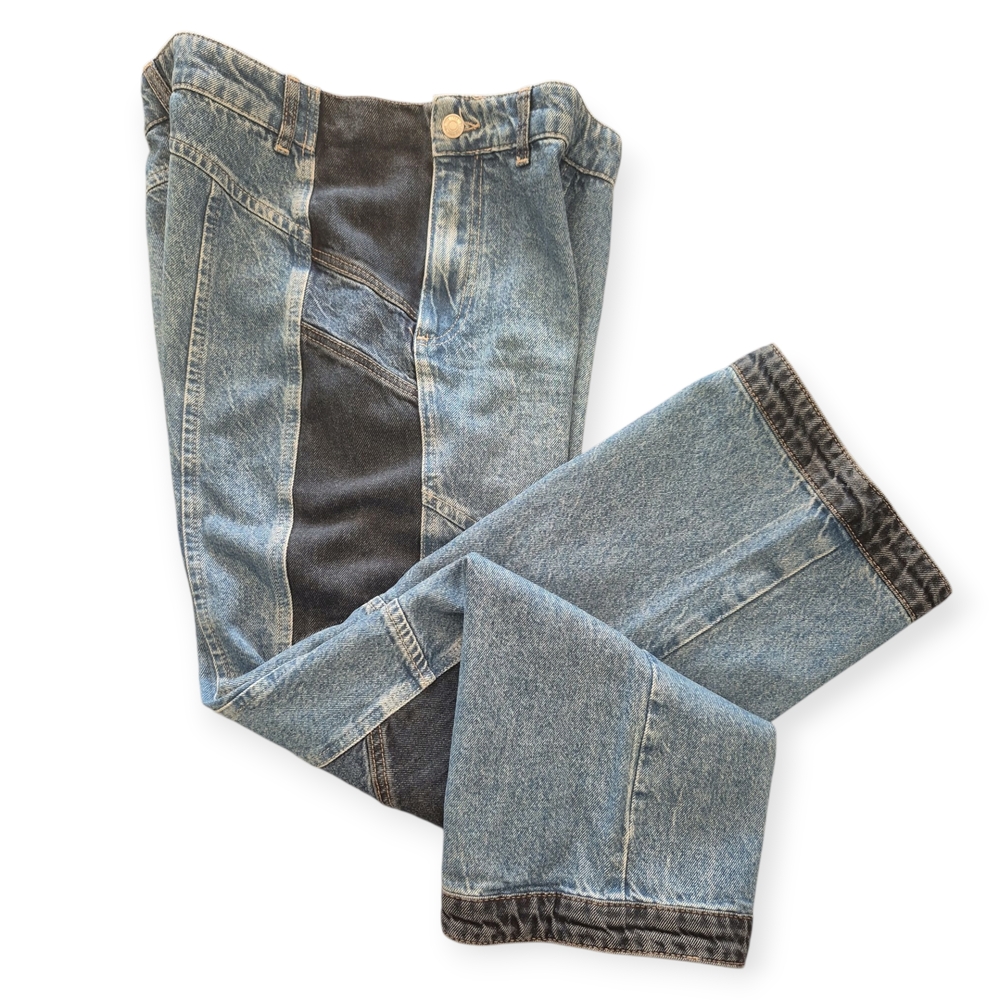We The Free Moonlit Moto Slim Bootcut Jeans Sz 30 - Picture 5 of 8